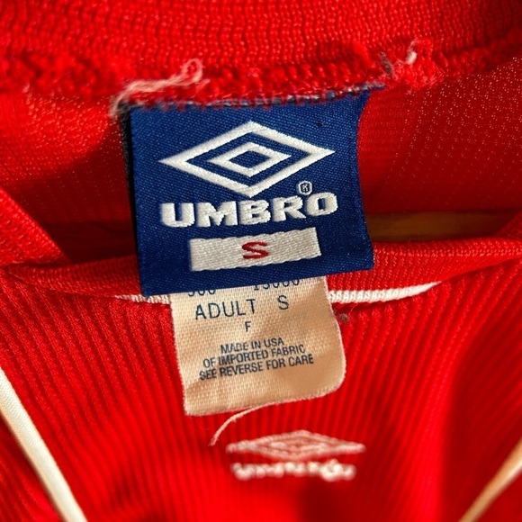 Y2K Umbro Team Soccer Jersey #8 Adult Small - Picture 6 of 6